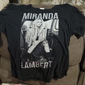 Miranda Lambert concert shirt